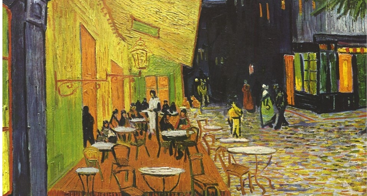 It took 100 years for someone to point out what van Gogh had hidden in his ‘Café Terrace at Night’