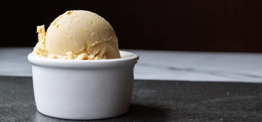 ice cream, ice cream scoop, ice cream bowl, vanilla, desert, 