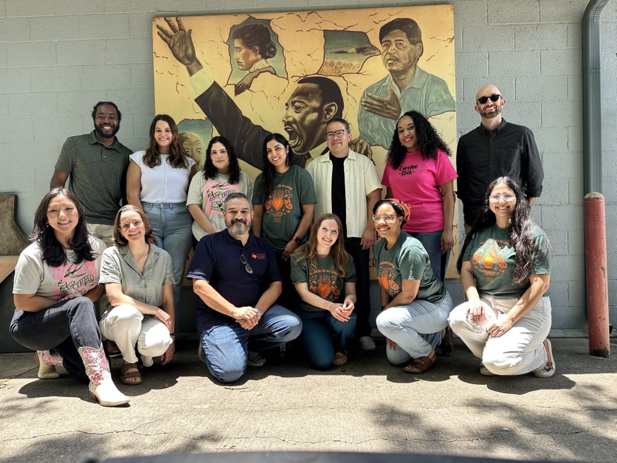 Texas Civl Rights Project staff at their Austin office.