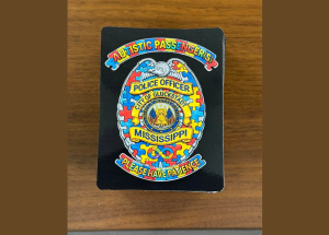 autism, autistic, police, stickers, mississippi
