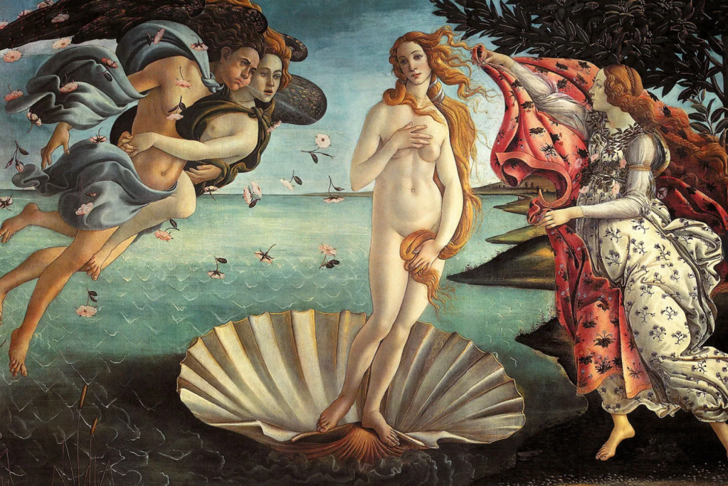 botticelli, birth of venus, art histor