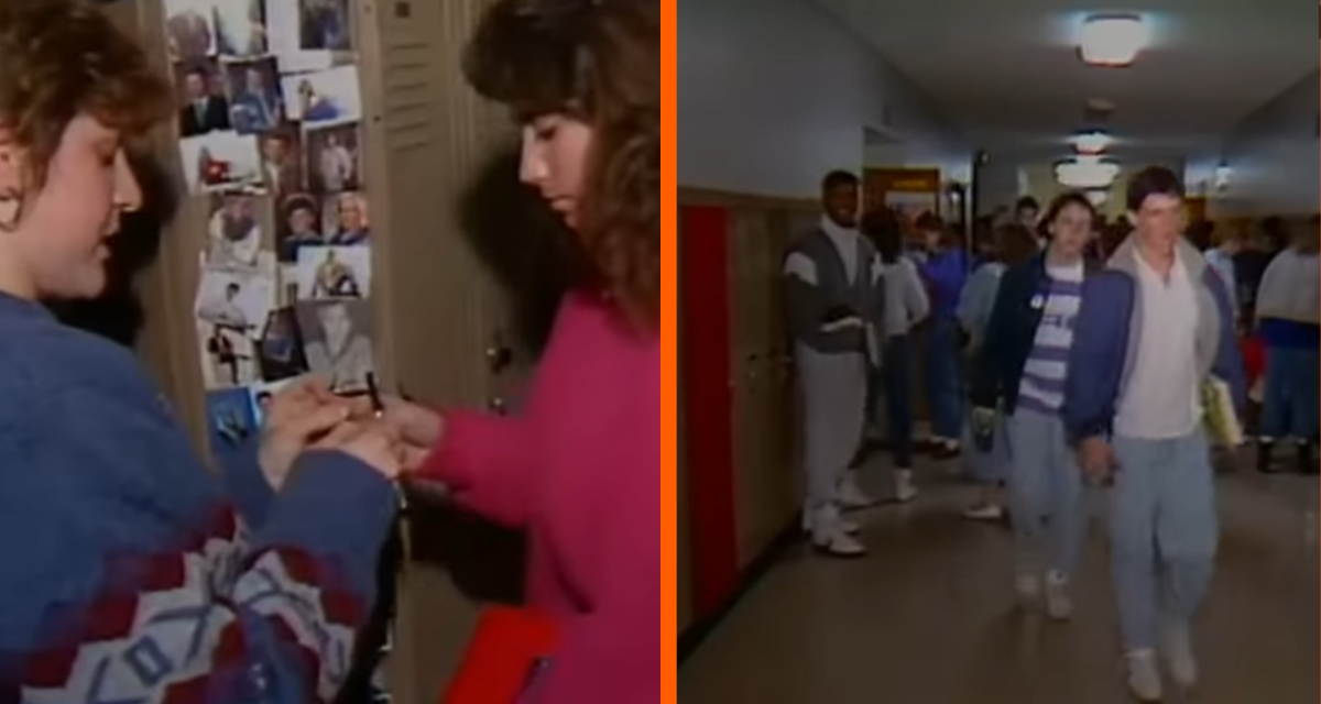 In 1987, a camera followed high school students in Kansas. Gen Xers are eating it up.
