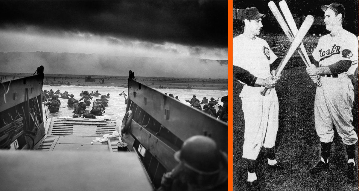 world war II, world war 2, d-day, world war II baseball, mlb during world war II