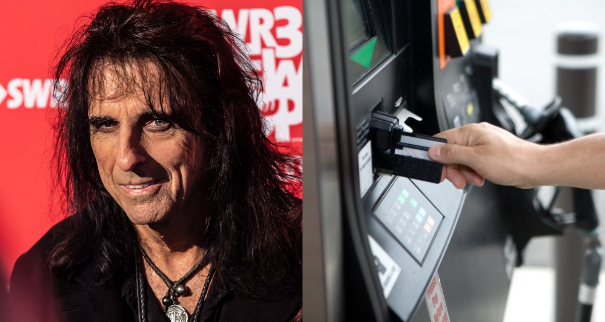 alice cooper, alice cooper musicican, alice cooper credit card, alice cooper gas station, alice cooper rock
