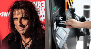 alice cooper, alice cooper musicican, alice cooper credit card, alice cooper gas station, alice cooper rock