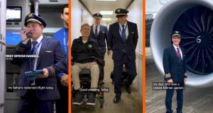 united airlines, als, united, retirement story, father's day