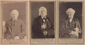 revolutionary war, revolutionary war veterans, revolutionary war soldiers, last men of revolutionary war, photographers Nelson and Roswell Moore