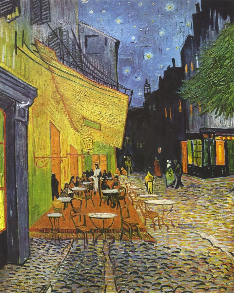 Vincent van Gogh, Cafe Terrace at Night, Last Supper