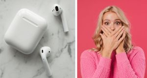swallowing airpod, delaware, viral tiktok