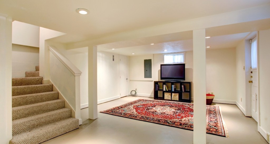 basements; finished basement, buying homes, no basement homes