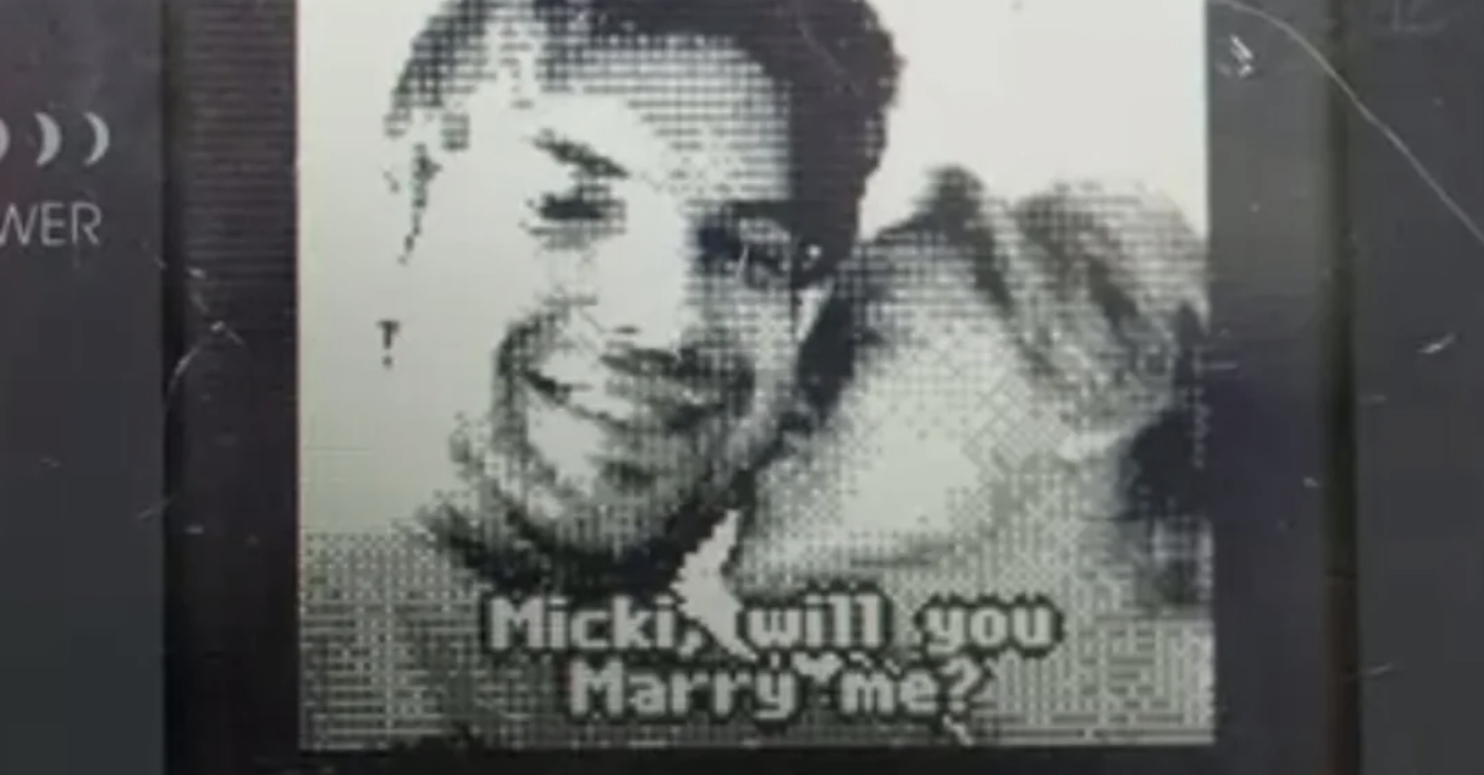 He hid a marriage proposal in a Game Boy game. It took his girlfriend 4 years to find it.
