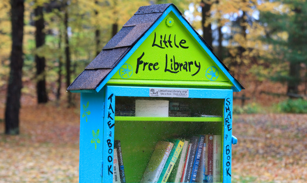 Little Free Library, handwritten letters, grandmothers, Washington DC, acts of kindness
