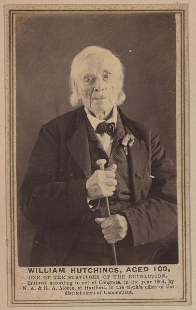 William Hutchings, portrait, veteran