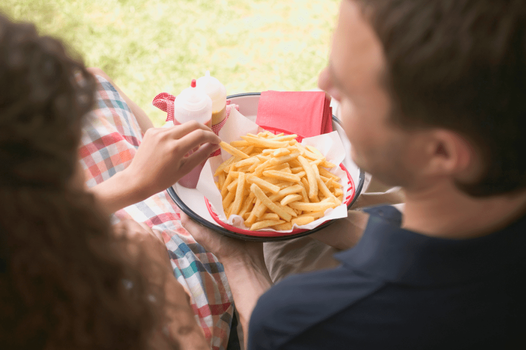food, french fries, stealing fries, stealing food, sharing food, recipes, nutrition, psychology, taste, human brain, brain and behavior, eating, community