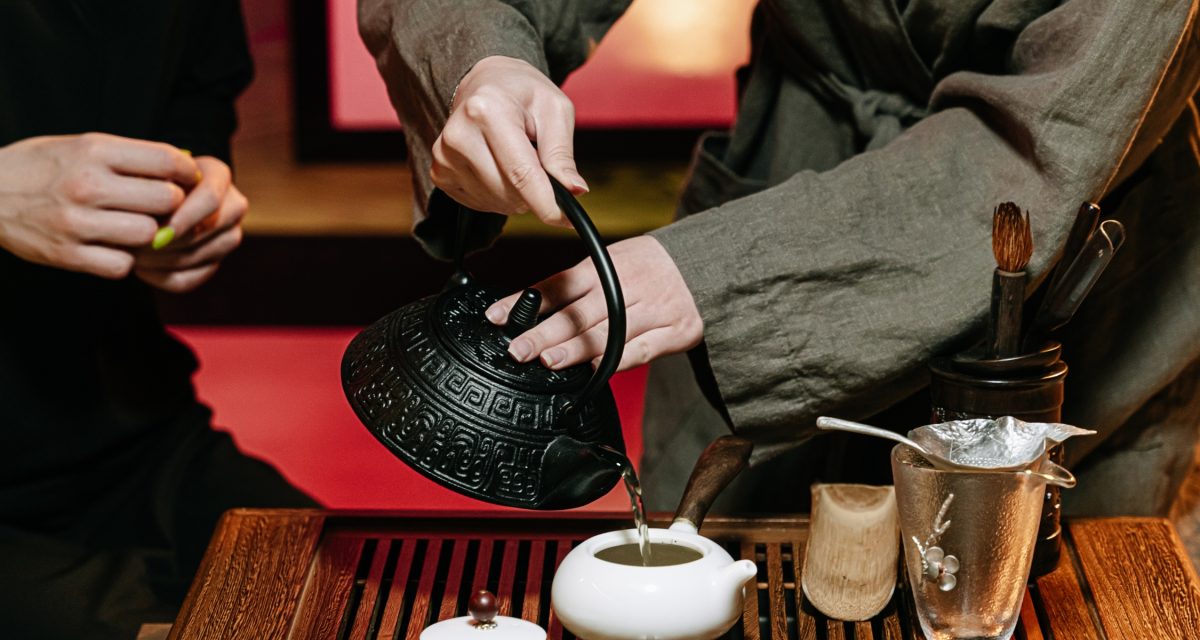 Japan, tea, elderly, senior citizens