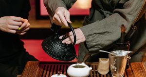 Japan, tea, elderly, senior citizens