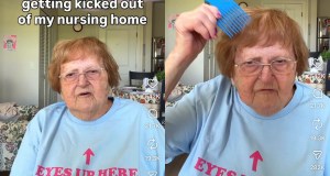 nursing home, partying, Grandma Droniak, Lillian Droniak