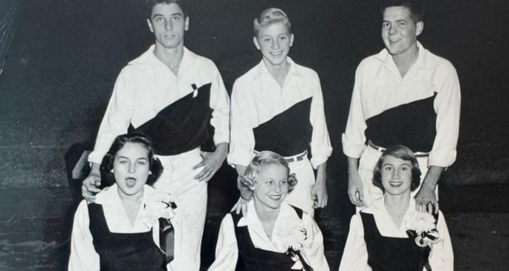 Austin High School, cheerleading squad, nostalgia, Westminster Senior Living