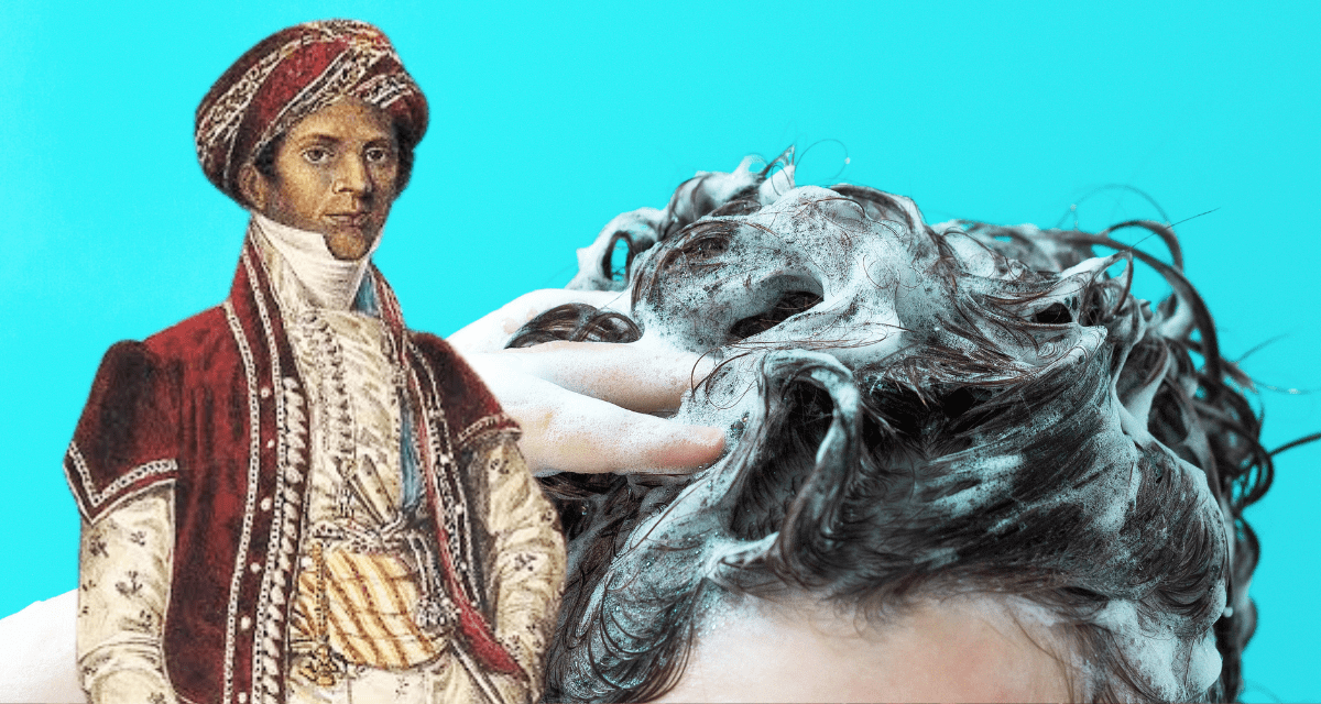 history, shampoo, invented, Britain, India