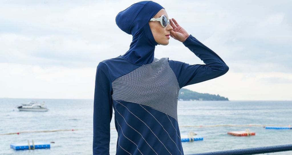 burkini, swimwear, swimsuit