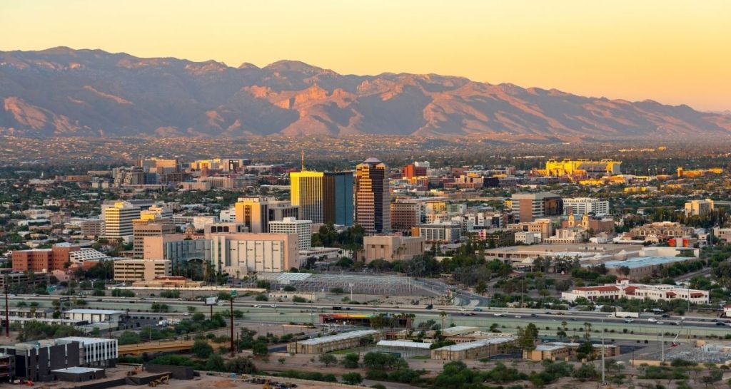 Tucson, Sonoran desert, skyline