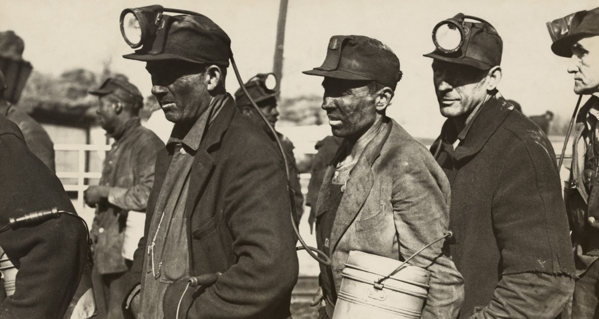 coal mining, miners, history