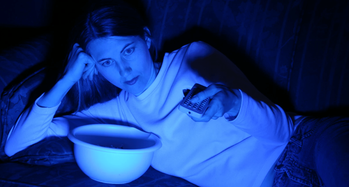 up late, late night, night owl, popcorn, tv, remote control