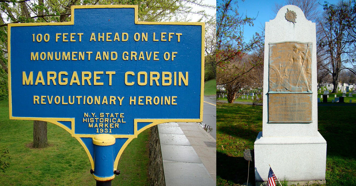 Margaret Corbin, Revolutionary War, Monument, West Point Cemetery, Heroine