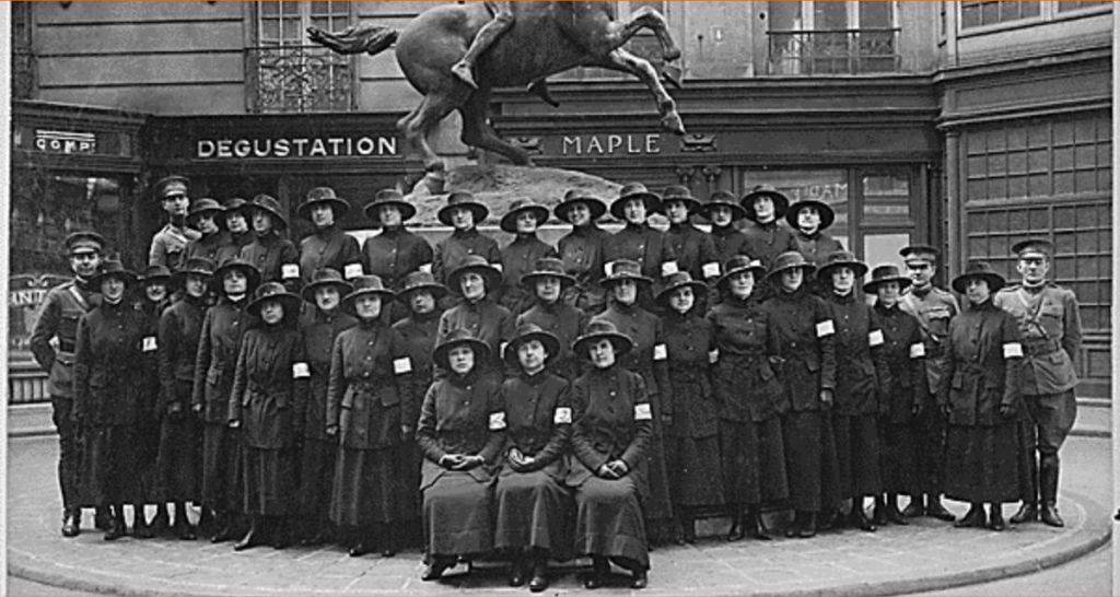 hello girls, hello girls world war I, world war I, female soldiers, u.s. army