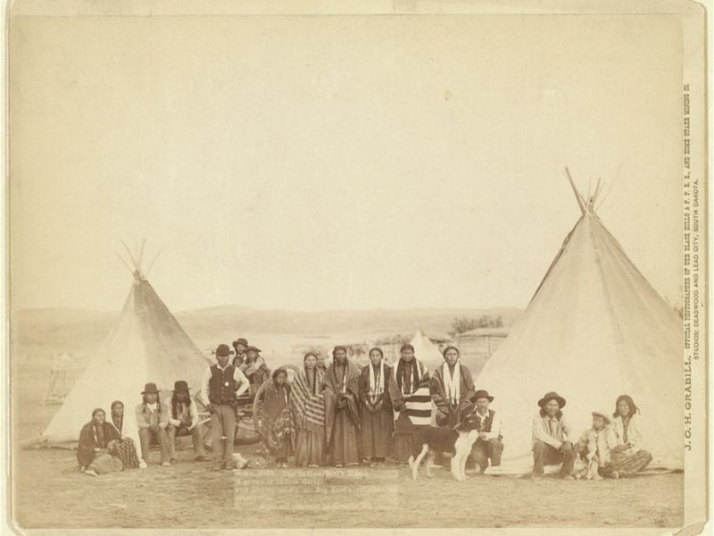 Native Americans, portrait, John C.H. Grabill