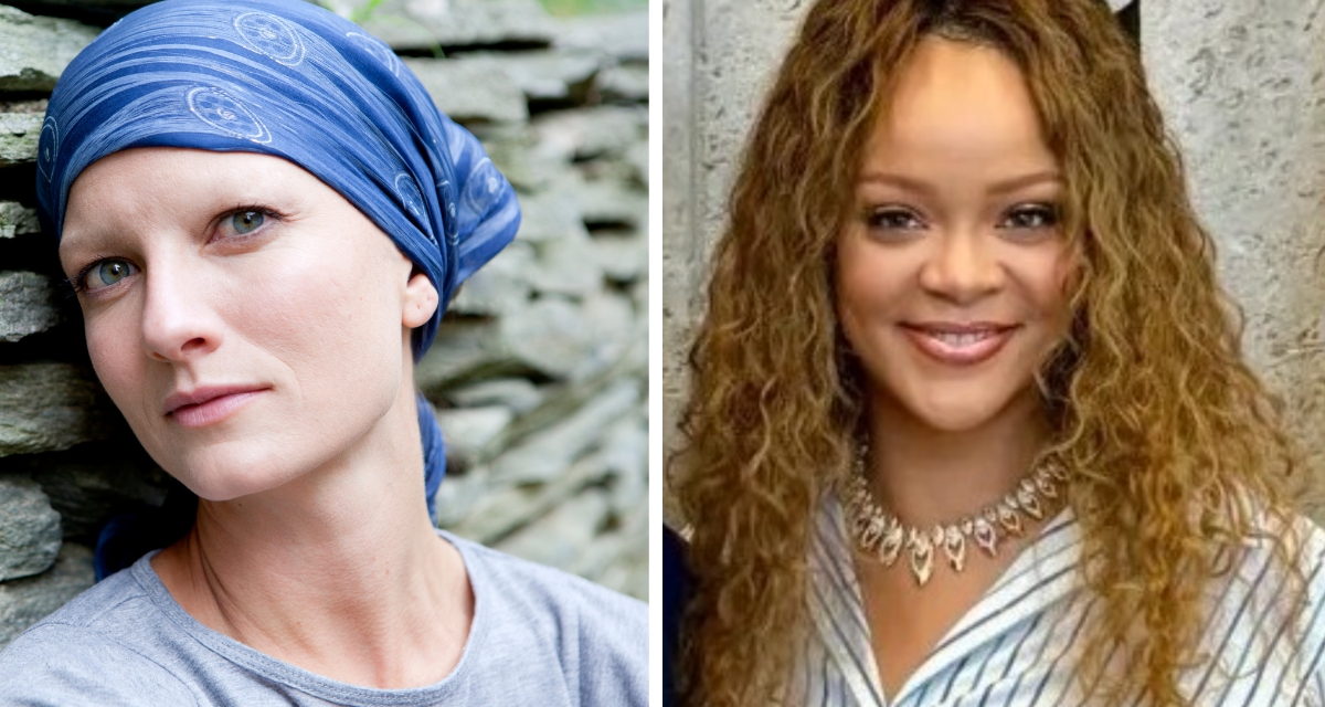 rihanna, rihanna woman with cancer, cancer