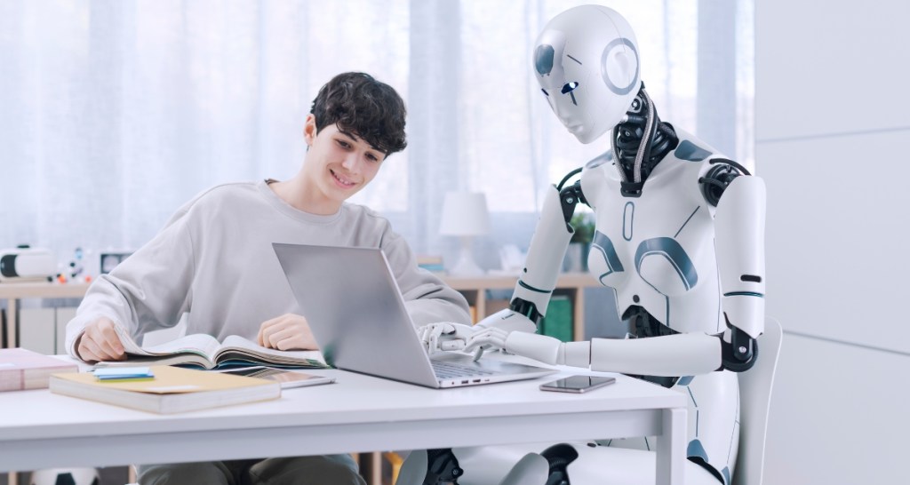 AI learning tools, Sally, robot teacher, Amira learning, teacher shortage