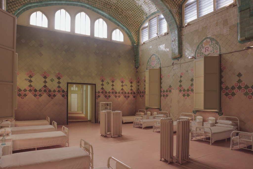 Hospital de sant pau, beauty, hospital, Spain, healing