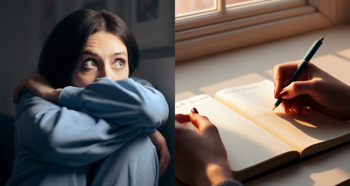 anxiety, journaling, life hacks, catastrophizing, therapy