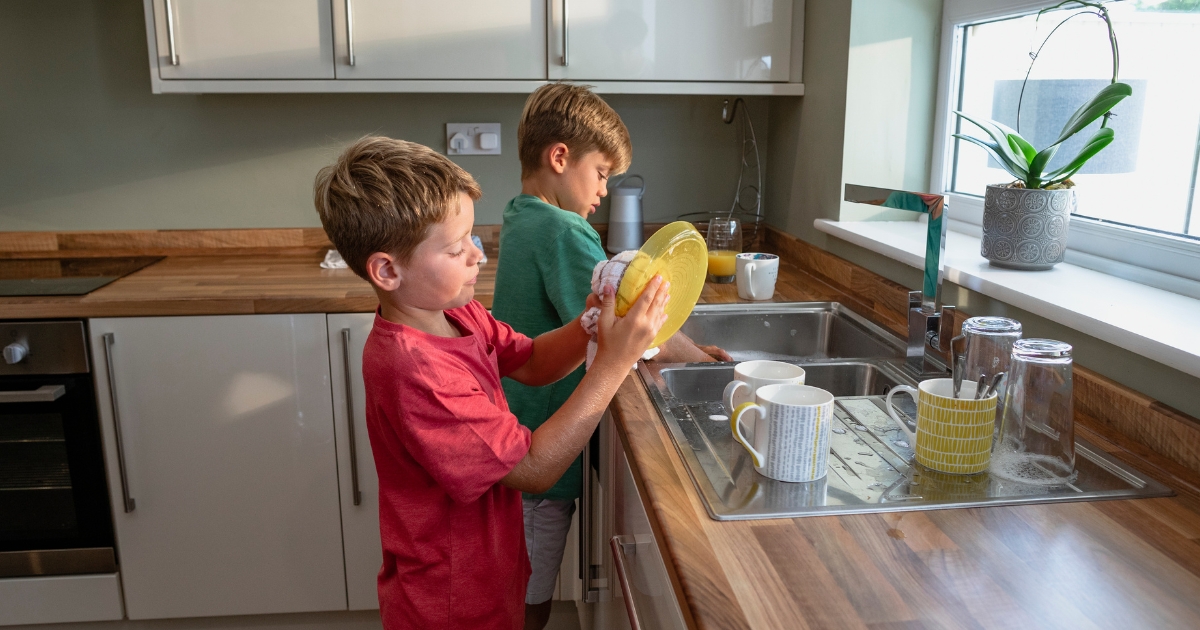 Noticing, time, chore, method, kids