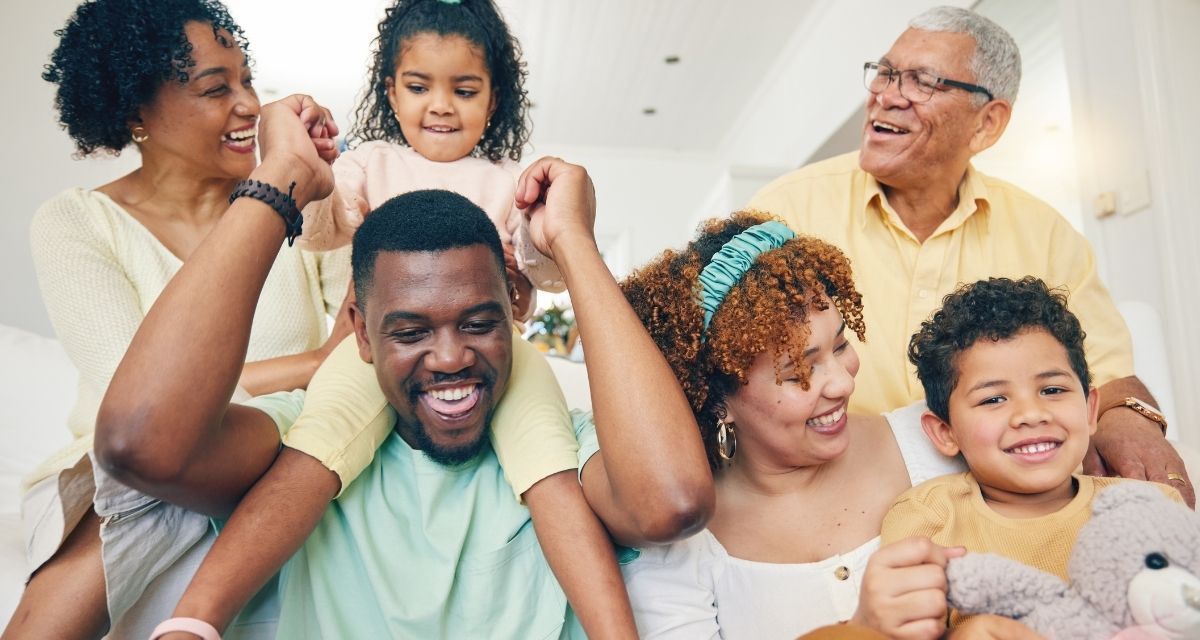 family, multiple generations, multigenerational household