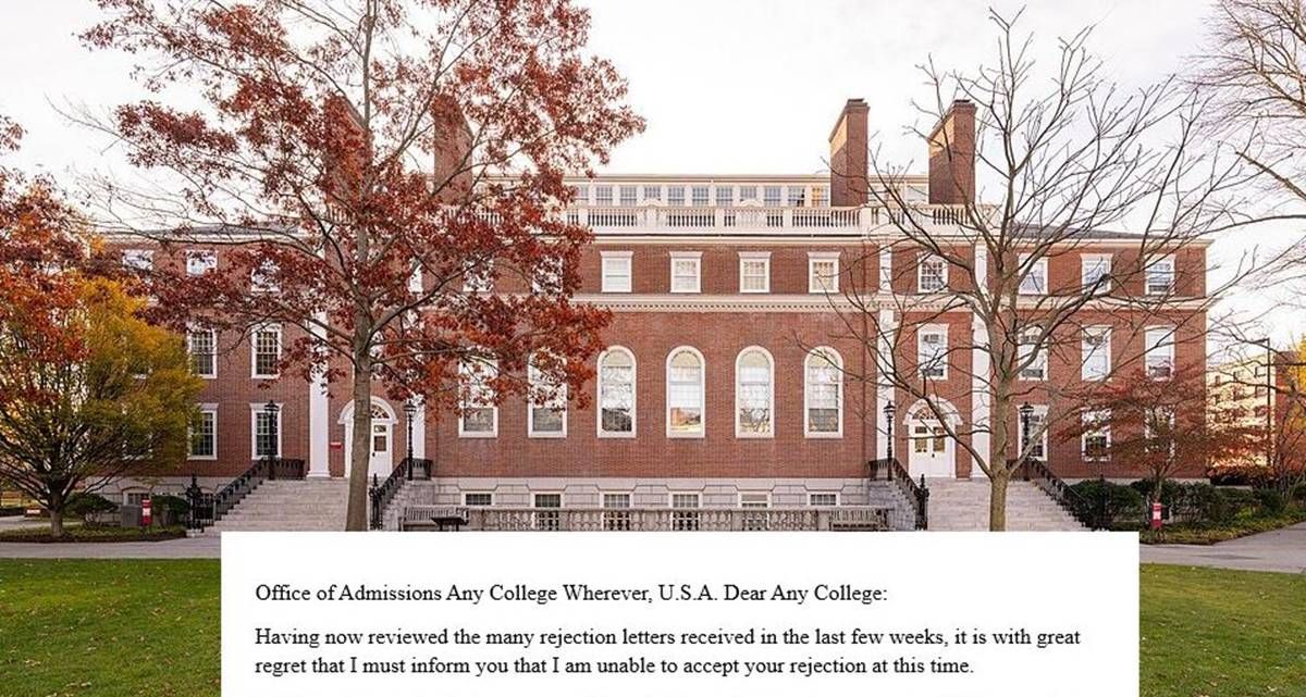 harvard, rejection letter, paul devlin, funny letters, letters of note