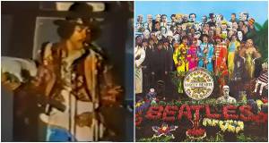 jimi hendrix, beatles, sgt. pepper, beatles album, jimi hendrix live