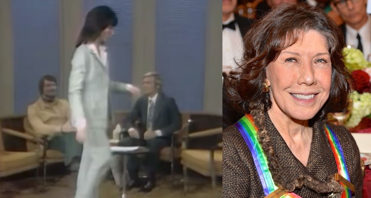 talk show, woman walking, chairs, Lily Tomlin, Kennedy Center Honors