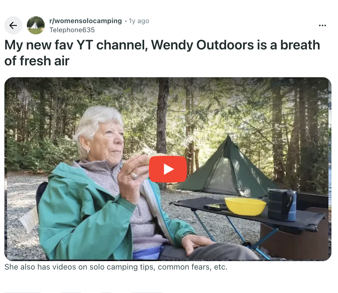 Wendy, Outdoors, solo, camping, Vancouver