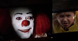 clown, sewer, It, Pennywise, child