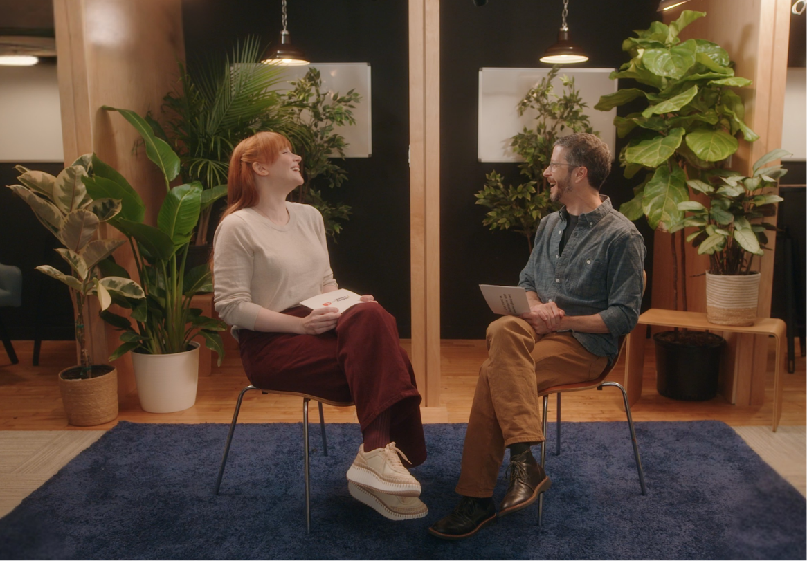 Bryce Dallas Howard reuniting with her favorite teacher, Mr. Scotch.