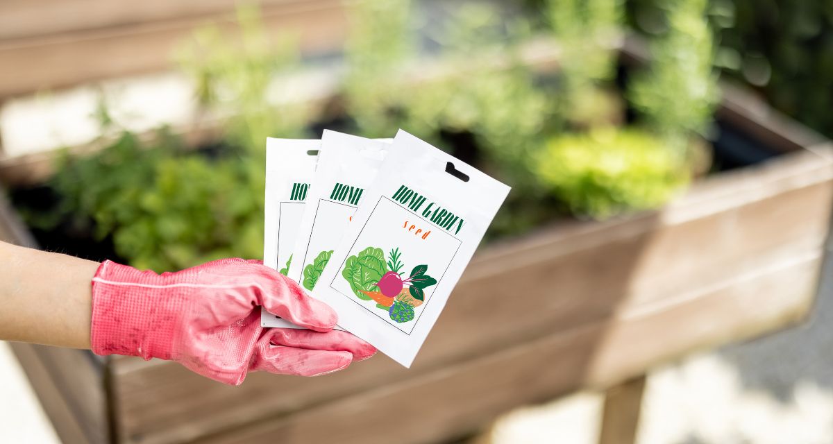 Dollar Tree, gardening, seed library