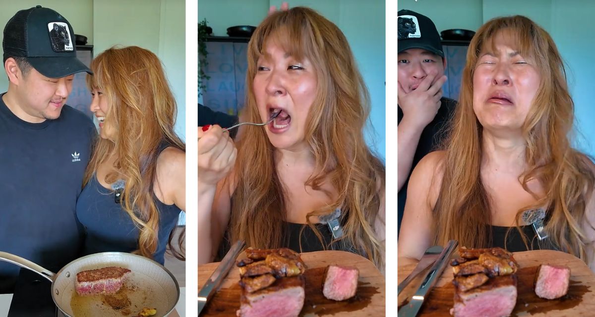 vegan, steak, funny