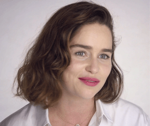 Emilia Clarke, butterfly, plane, dad, death