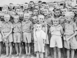 refugees, children, WW II, India