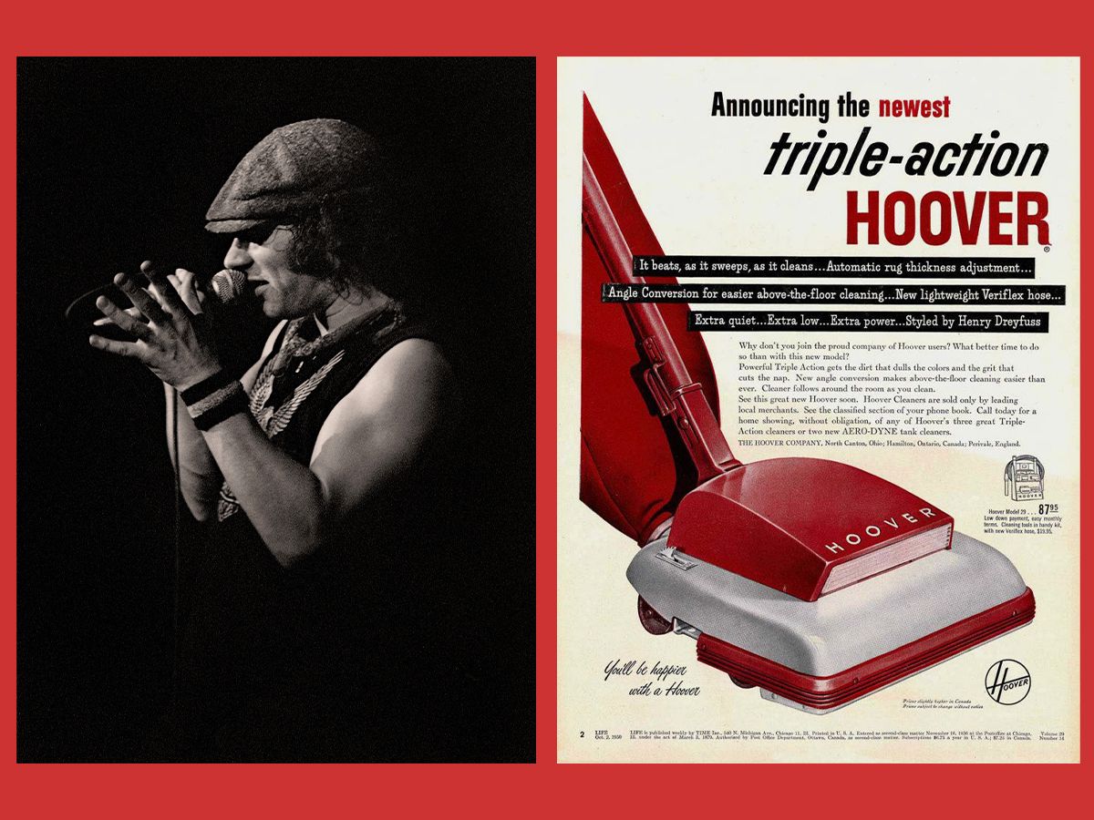 Hoover, AC/DC, Brian Johnson, commercial
