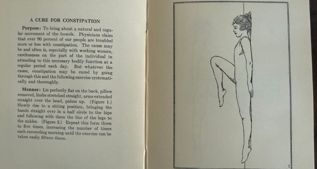 constipation, cure, old book