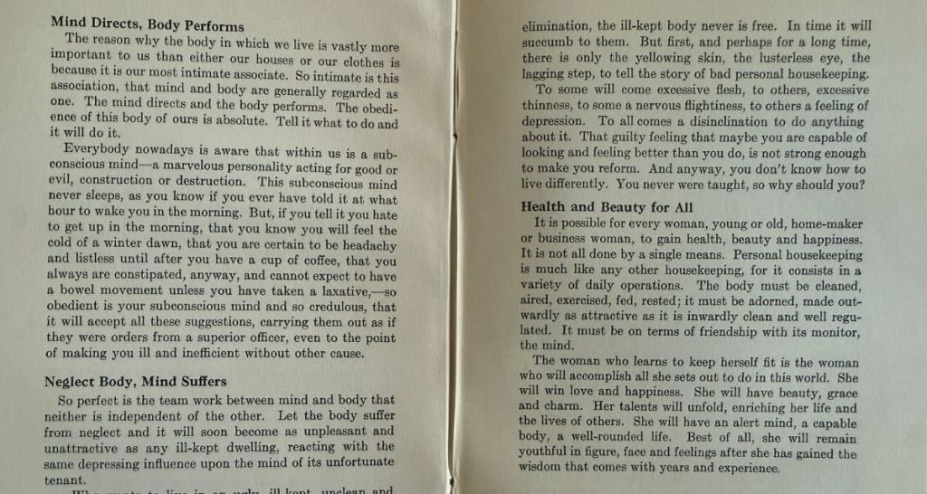 old book, health, beauty