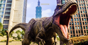 Austin, roadside attractions, dinosaurs, small business, Texas